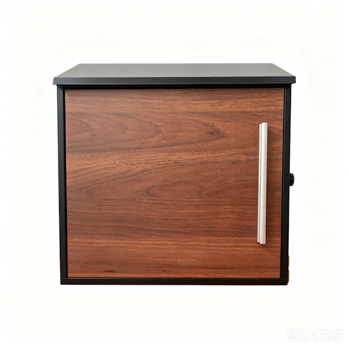 LM101019 Wooden grain Steel Wall-mounted Letter Box