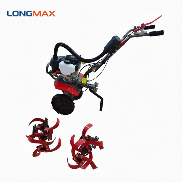 LM043654 MINI TILLER MOTOAZADA 1 VELOC MOTOR ZONGSHEN 4.5 HP ANCHO 650 MM ENGINE:MODEL: ZONGSHEN NP150 TILLING SCOPE:650MM TILLING DEPTH:≥100MM GEAR SHIFTING:1 DRIVING MODEL: GEAR GEARBOX OIL CAPACITY:1.2L RETED POWER:2.5KW 3600RPM FUEL TANK CAPCITY