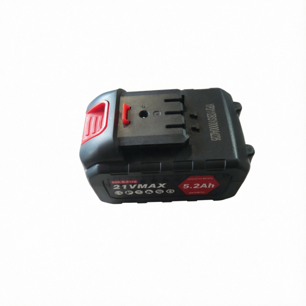 LM043684 QY BATTERY 5C VOLTAGE: 21V CAPACITY: 5.2AH WEIGHT:590g CHARGING TIME:2.5h WITH LCD PACKING:BROWN BOX