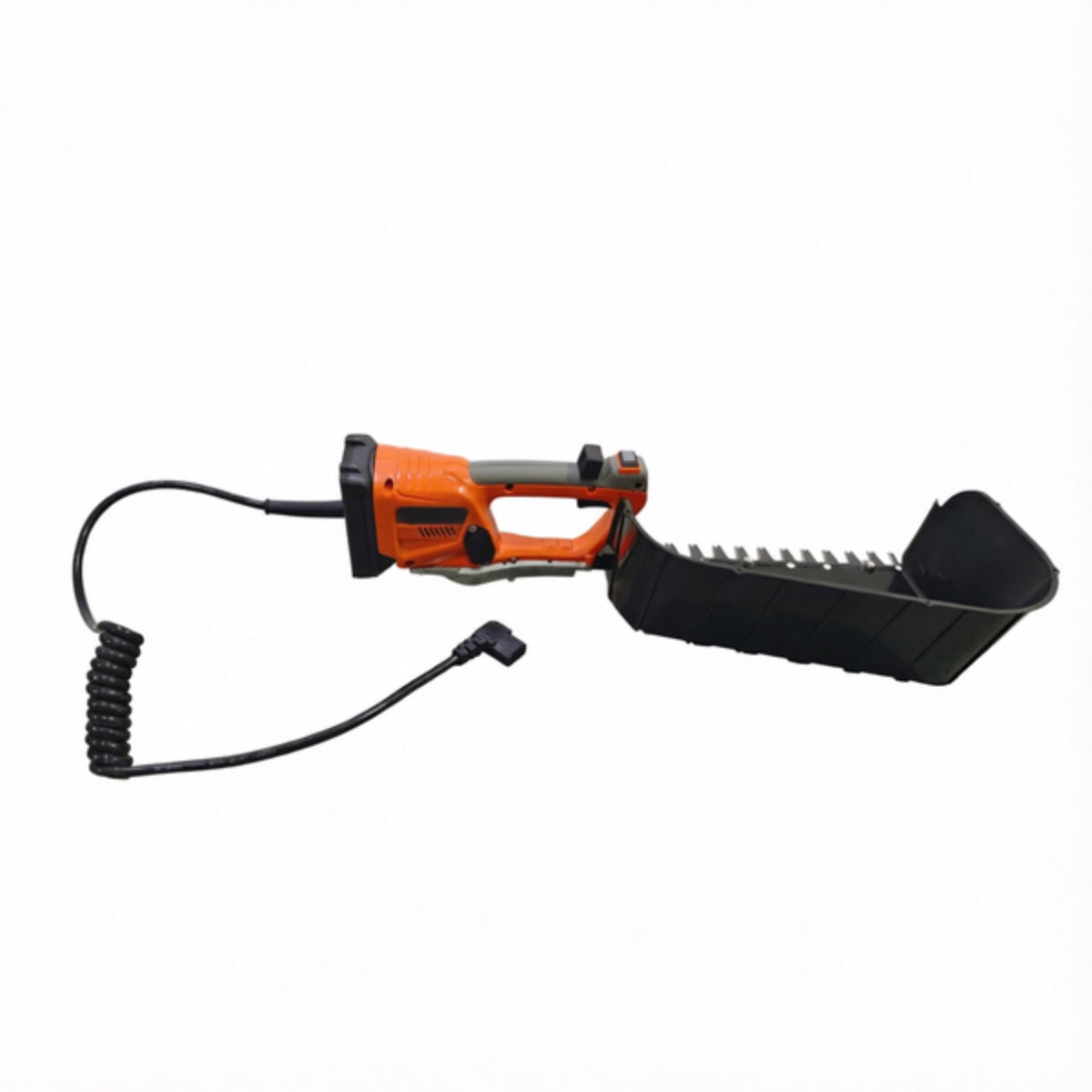 LM043714 18V 450W 30CM TEA HARVESTER SUPER LIGHT TEA HARVESTER 450W POWER:450W BRUSHLESS MOTOR BLADE LENGTH:30CM (SK5) BLADE SPEED:2100-2600RPM SPEED REGULATION FORM:HIGH AND LOW GEARS CUTTER TOOTH WIDTH:18MM CUTTER TOOTH LENGTH:25MM MACHINE WEIGHT: