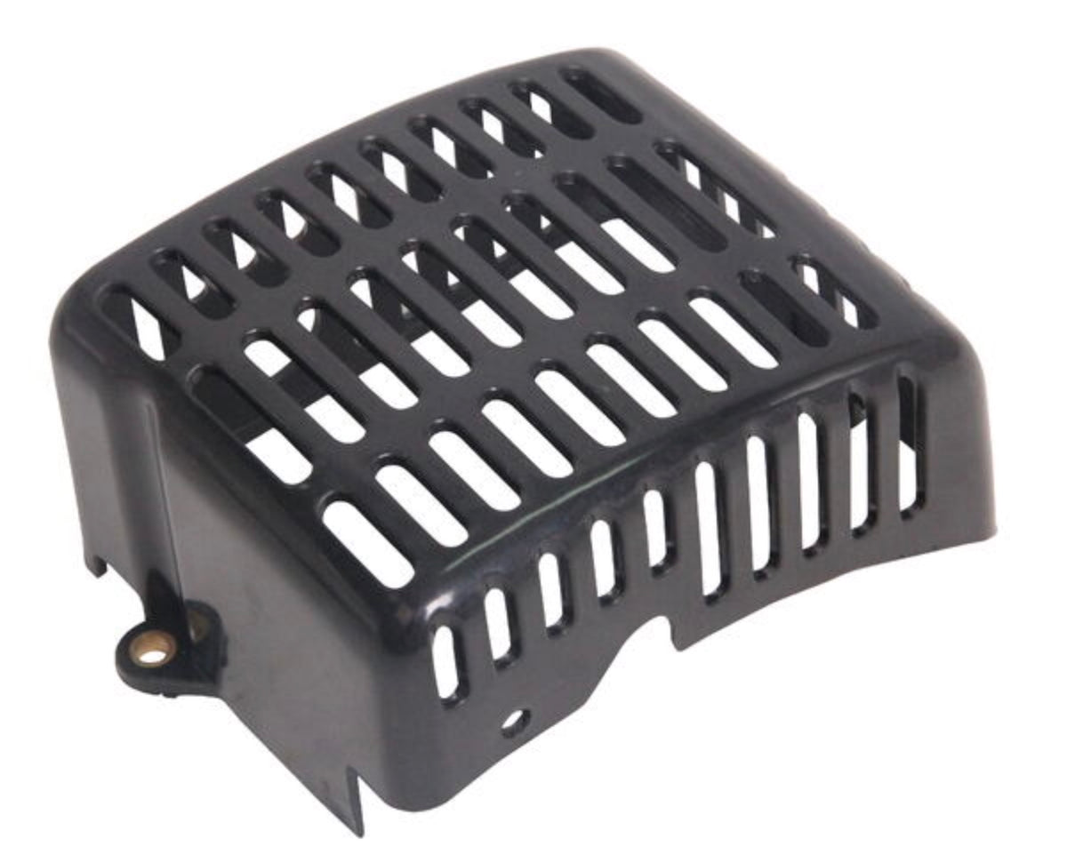 LM043806 MUFFLER COVER ZENOAH 1E36F (33CC) ENGINE