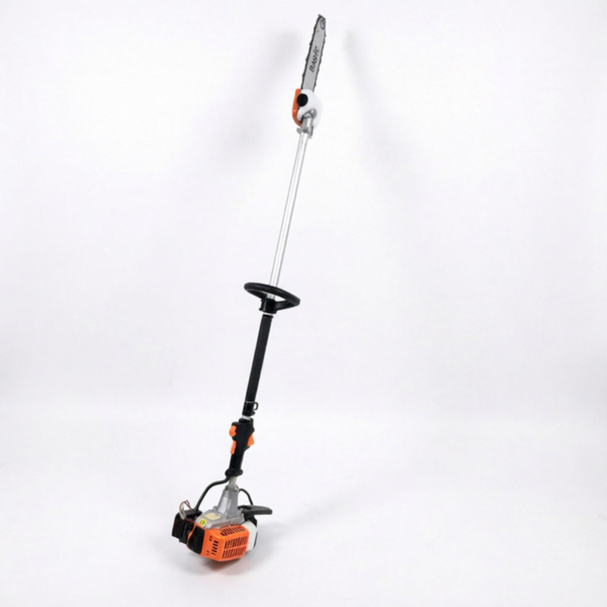 LM044575 25.4CC POLE PRUNER SAW LENGTH:1.35M Engine:25.4cc Power:0.75kw 1.1HP N.W. G.W:11 12kgs Packing:143x33x19cm 1PC 20'FCL:315PCS