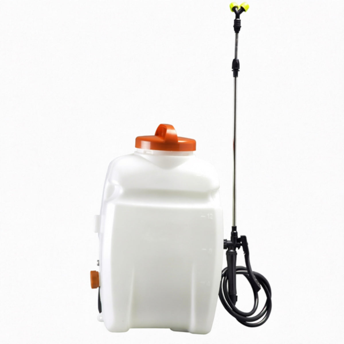 LM044600 Battery Liquid Sprayer Valtage: DC12V Tank capacity: 16L Battery capacity: 8Ah 9Ah 10Ah 12Ah Pressure: 0.15-0.4Mpa Packing: 35x24x50cm 1pc