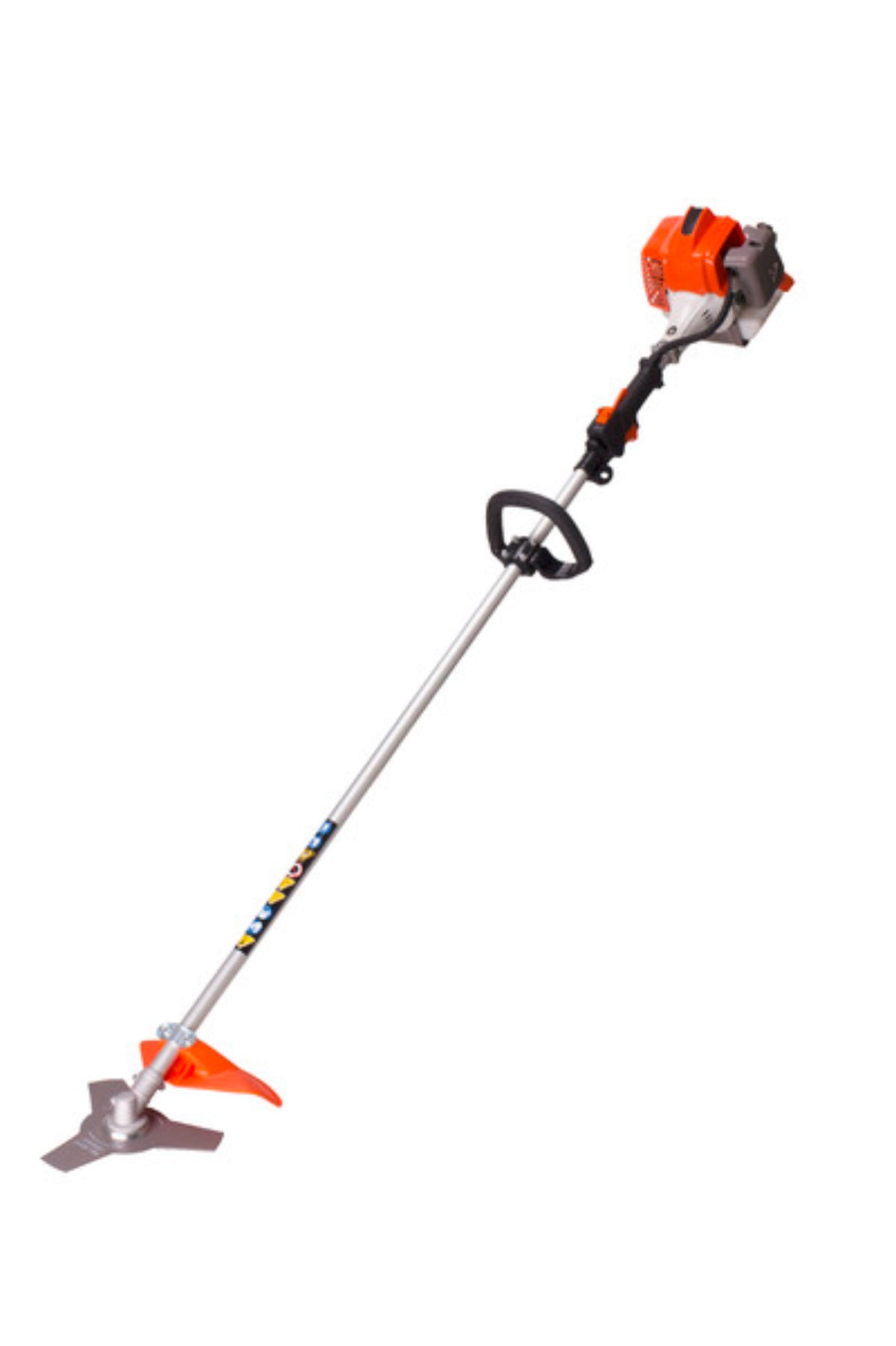LM045645 22.5CC GASOLINE BRUSH CUTTER &GRASS TRIMMER Engine:22.5cc Power:0.7kw 0.9HP Shaft Ф:24mm N.W. G.W:4.8 6.3kgs Packing:181x27x27cm 1PC 20'FCL:280PCS
