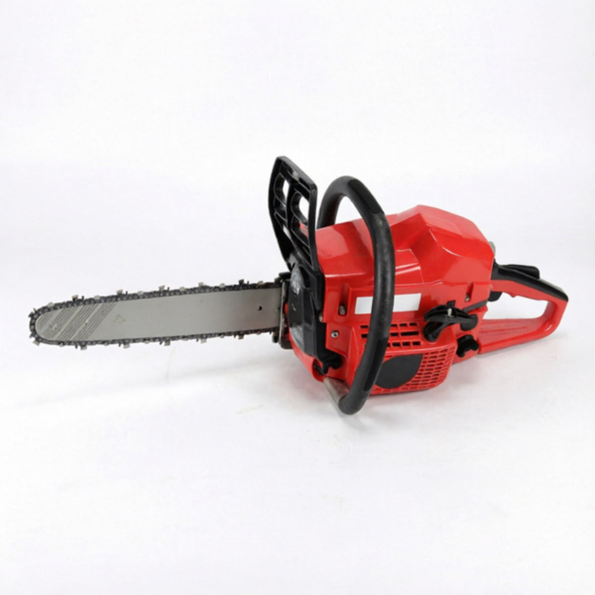 LM045718 49.3CC CHAIN SAW Engine Bore: 49.3cc 43.5mm*31mm Power: 2.2kw 2.8HP Fuel consumption: 560g kwh Rim Sprocket: 7 teeth x 0.325" Bar & chain: 0.325"x 0.058"(76links=20") N.W. G.W:6.8 8.5kgs 20'FCL:462PCS CHINA CARB CHINA CHAIN CHINA BAR