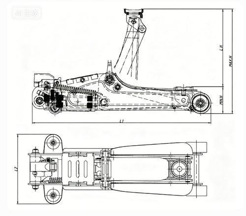 LM114014-3 Part For Floor Jack LM114014