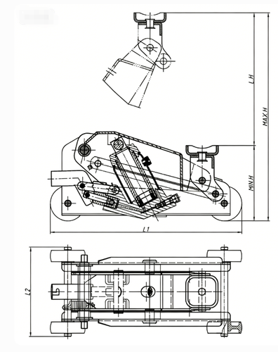LM114016-1 Part For Floor Jack LM114016