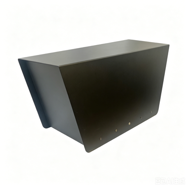 LM101004  Steel Post-mounted Letter Box