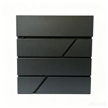 LM101006  Steel Wall-mounted Letter Box