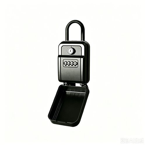 LM102010 4-digit combination key storage lock box with shackle