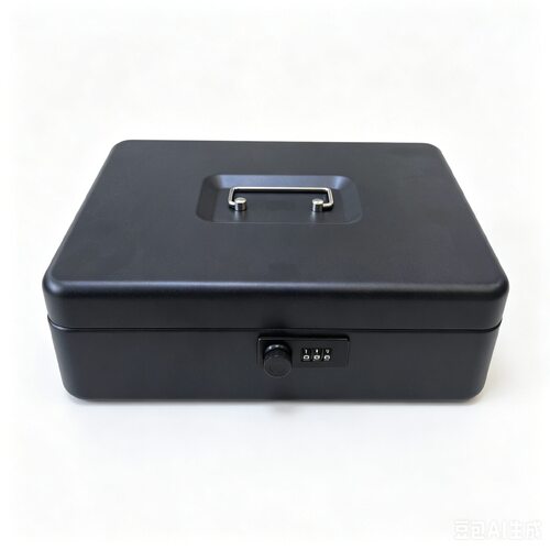 LM102014 Portable Password Metal Storage Box / Cash Box with Combination Lock