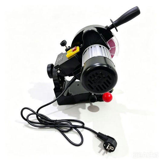 LM043674 CHAIN SHARPENER Rated voltage:230v Rated frequency:50HZ Rated power:230w No load speed:3000r min Master ctn:90.5x33x29cm 3PCS CERTIFICATE:CE GS ROHS