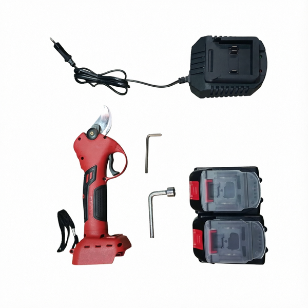 LM043677 LITHIUM BATTERY SCISSORS 18V 2.0AH X 2PCS Max.Cutting:3.0CM VOLTAGE : 18V DC POWER : 300W 3163 BRUSHLESS MOTOR BATTERY : 2AH(2PCS) CHARGER : 1.5A N.W.: 1.10KGS (SCISSORS+1PC BATTERY) PACKING:BLOW CASE CARTON BOX:58X39X31CM 5PCS