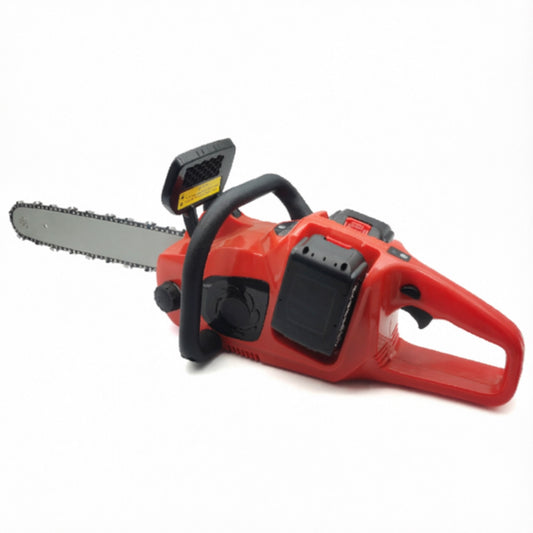 LM043709 LITHIUM CHAINSAW 14'' 36V 4.0AH X 2PCS VOLTAGE : 36V DC POWER : 1500W 6425 BRUSHLESS MOTOR SPROCKET REC : 5500RPM BATTERY :36V 4AH (2 PCS) CHARGER :21V 2.0A GUIDE BAR : 14" 3 8LP 0.050" SAW CHAIN :3 8LP 0.050" 53LINKS' LUBRICATION : AUTOMAT