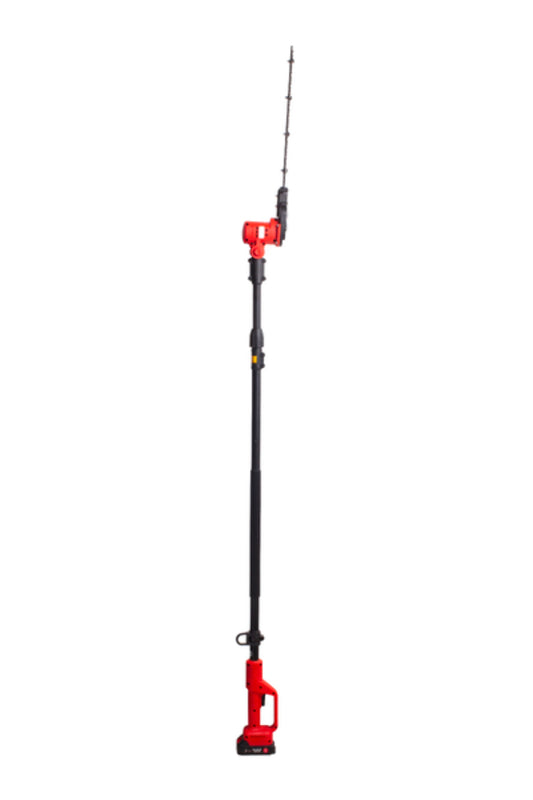 LM043723 LITHIUM HEDGE TRIMMER 18V 205-285CM VOLTAGE:18V POWER:400W 4815 MOTOR PIPE SIZE:φ25 φ28MM PIPE LENGTH:205-285CM N.W:3.37KGS(HEDGE TRIMMER +1 BATTERY) MEAS:151X14X11CM WITHOUT BATTERY AND CHARGER