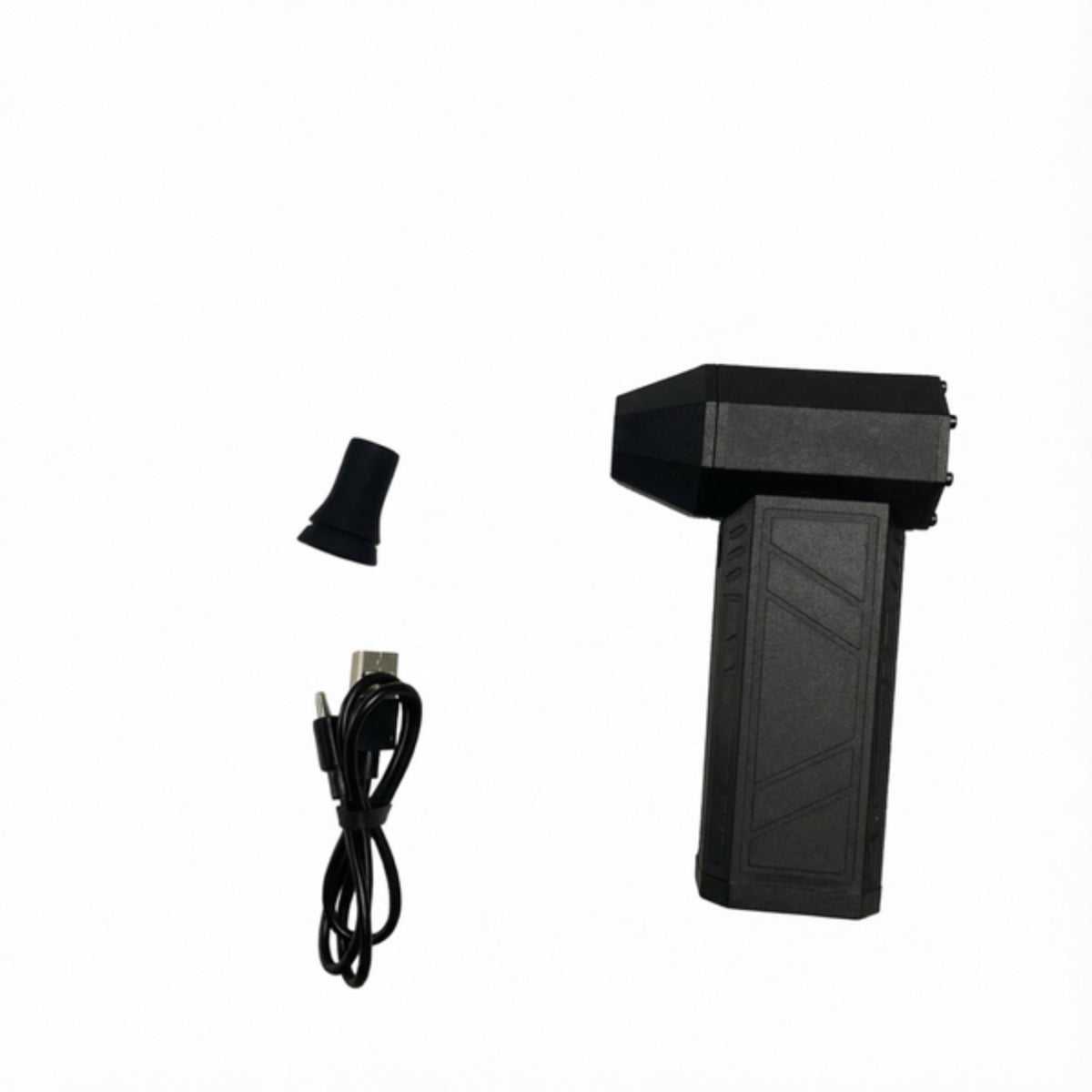 LM043744 JET BLOWER 7.2V 2.5AH POWER:7.2V 160W BRUSHLESS MAX. AIR FLOW:0.15m min MAX.AIR VOLECITY:23m s MAX.AIR PROPULSION:180GRAM CONFIGURATION:TYPE C CHARGING PORT 2.5AH BATTERY BUILT IN 18650 CELL 4 SPEEDS WITH LIGHT