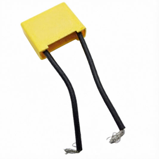 LM043779 CAPACITOR 0.22 µF for grinder from WISE Condensateur 0.22 µF Length:18mm Width:14mm Thickness:8mm PACKAGE:1PC PP BAG+LABEL