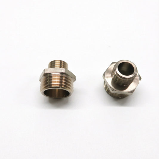 LM044241 ADPATOR ADPATOR 1 4 MALE TO 1 2 MALE FIT FOR 100-G15 MATERIAL :COPPER WEIGHT:34G
