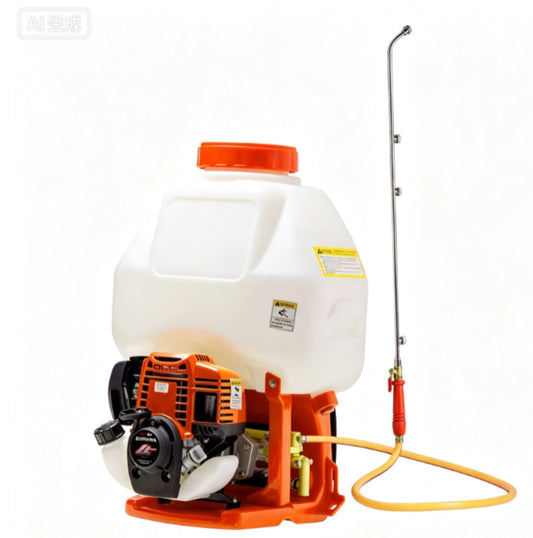 LM044427 25.4CC LIQUID SPRAYER ENGINE:MITSBISHI TU26 POWER:0.8KW CONTAINER CAPACITY:25L WORKS PRESSURE:0-2.5MPA PACKING:44X35X68CM 1PC N.W. G.W.:10 11KGS 20'FCL:290PCS