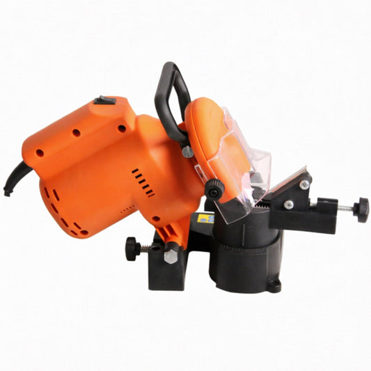 LM044486 CHAIN SHARPENER Rated voltage:230v Rated frequency:50HZ Rated power:220w No load speed:7500r min Sound power level:91dB(A) N.W.:1.5KGS Master ctn:57x30.5x40cm 6PCS 20'GP:2400PCS CERTIFICATE:CE GS