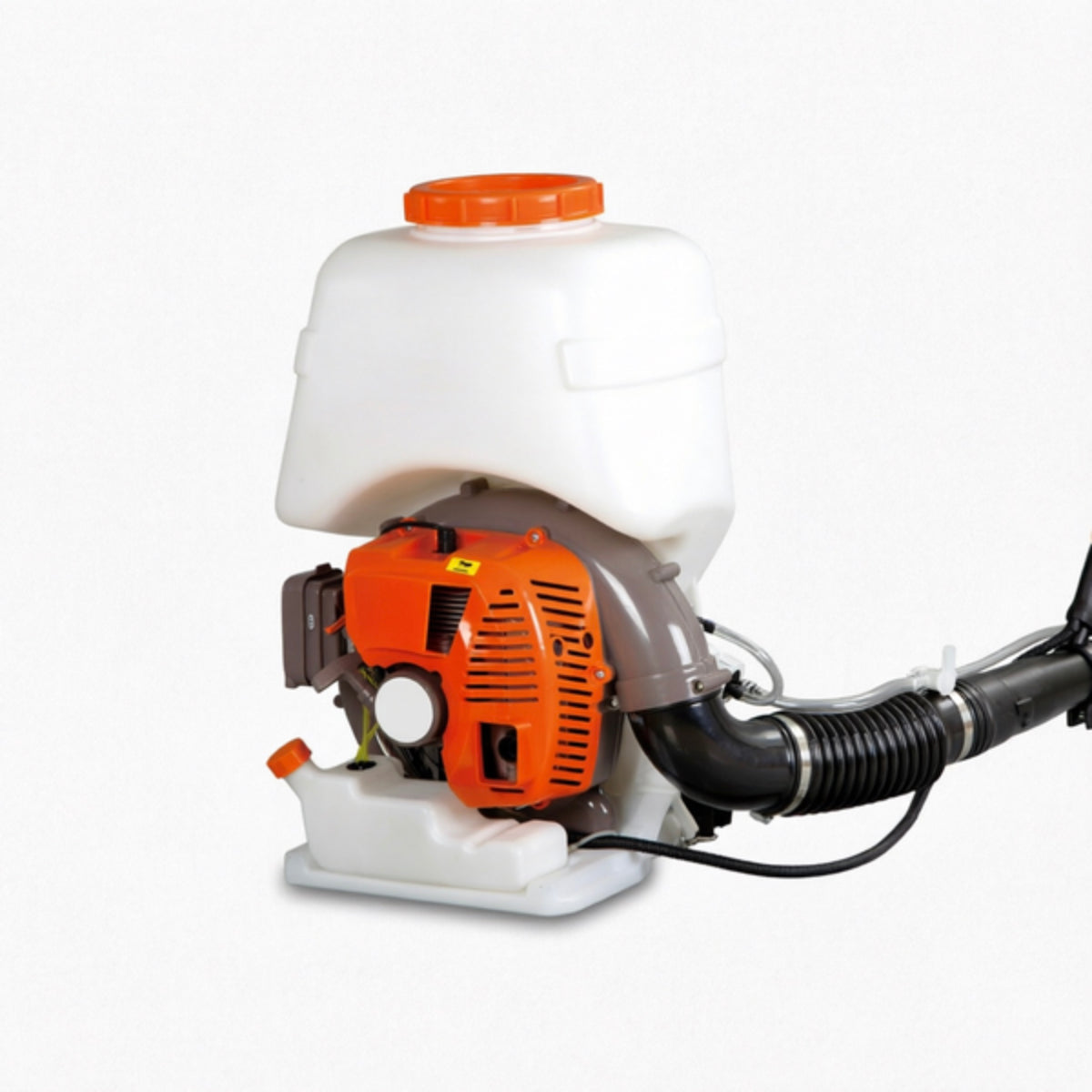 LM044489 63.3CC MIST DUSTER Engine:63.3cc Container capacity:18L 30L Fuel tank capacity:1.5L Parallel range:≥12m(short pipe) ≥18m(long pipe) Vertical rang: ≥11(short pipe) Fan rotation speed:7000RPM Max.power:2.3kw 7000(r min) N.W G.W:12 13kgs Certi