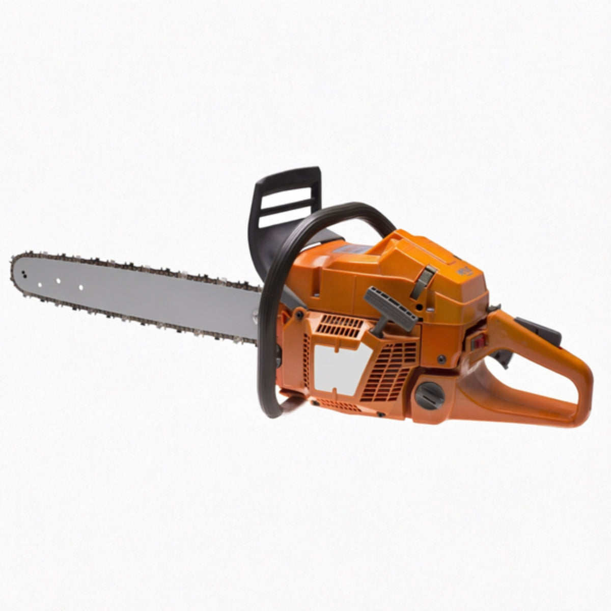 LM044560 65CC GASOLINE CHAIN SAW 20" Engine Bore: 65cc Power: 3.2kw 4.5HP Fuel consumption: 560g kwh Rim Sprocket: 7 teeth Bar & chain: 3 8x 0.058"(72links=20") N.W. G.W:8.0 9.0kgs 20'FCL:700PCS CHINA CARB CHAIN BAR