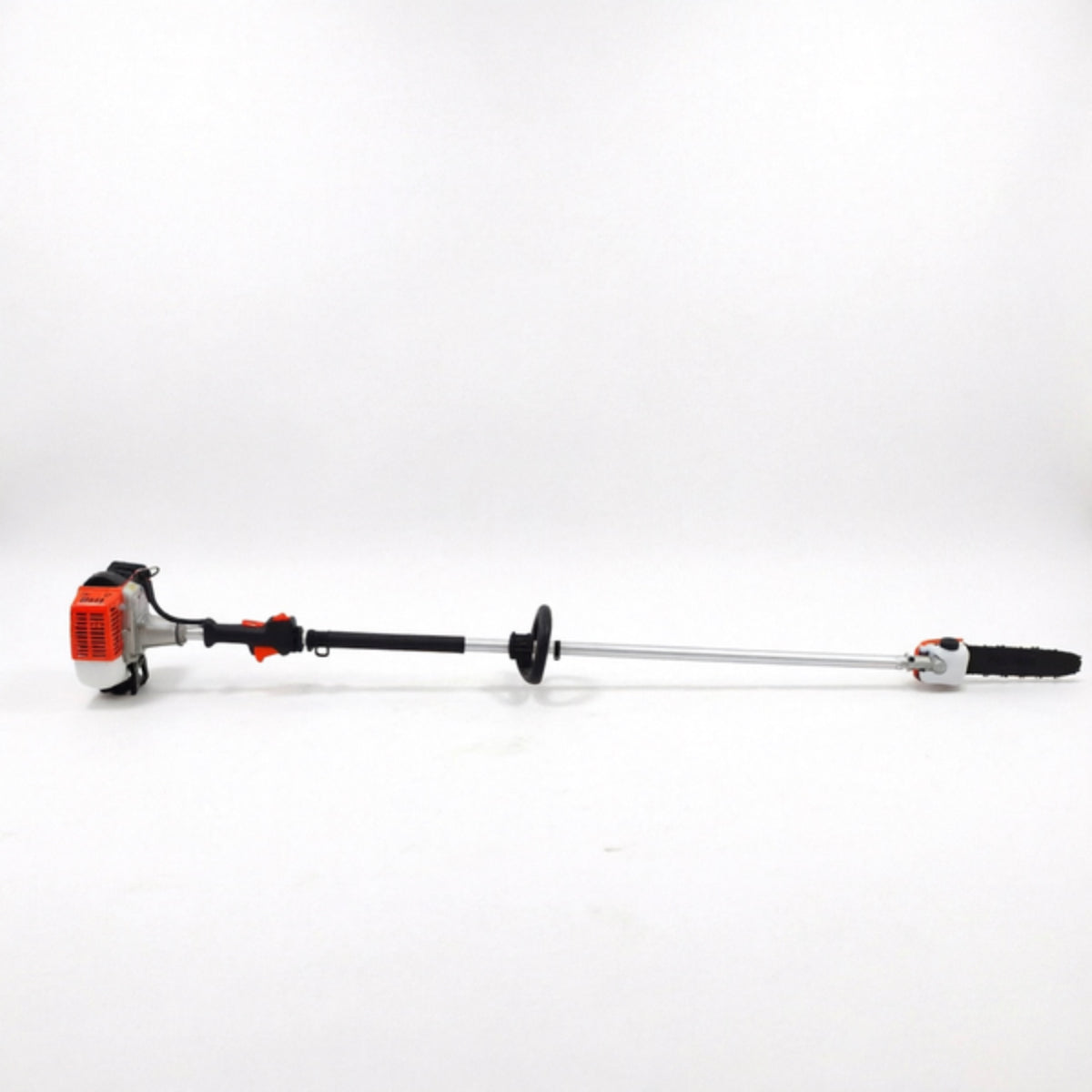 LM044576 25.4CC POLE PRUNER SAW LENGTH:1.68M Engine:25.4cc Power:0.75kw 1.1HP N.W. G.W:11 12kgs Packing:175x32.5x19.5cm 1PC 20'FCL:245PCS