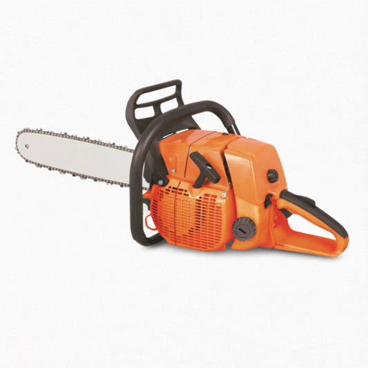 LM045075 72CC GASOLINE CHAIN SAW Engine Bore: 72cc 52mm*34mm Power: 3.9kw 5.3HP Fuel consumption: 560g kwh Sprocket: Spur 7 teeth x 3 8" Bar & chain: 3 8"x 0.063"(84links=24") N.W. G.W:8.5 11kgs STIHL MS381