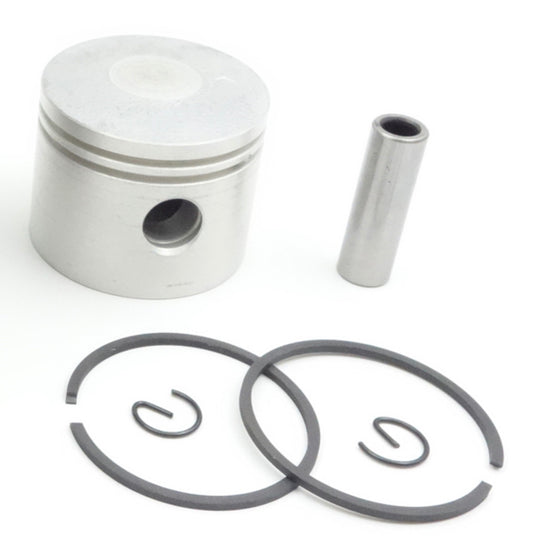 LM045114 PISTON ASSY. 1 x Piston. 2 x Piston ring. 2 x Circlips. 1 x Wrist Pin Diameter: 42.5mm Pin: 11mm 13001-2194 13008-6067 KAWA. TJ45E ENGINE KBL45