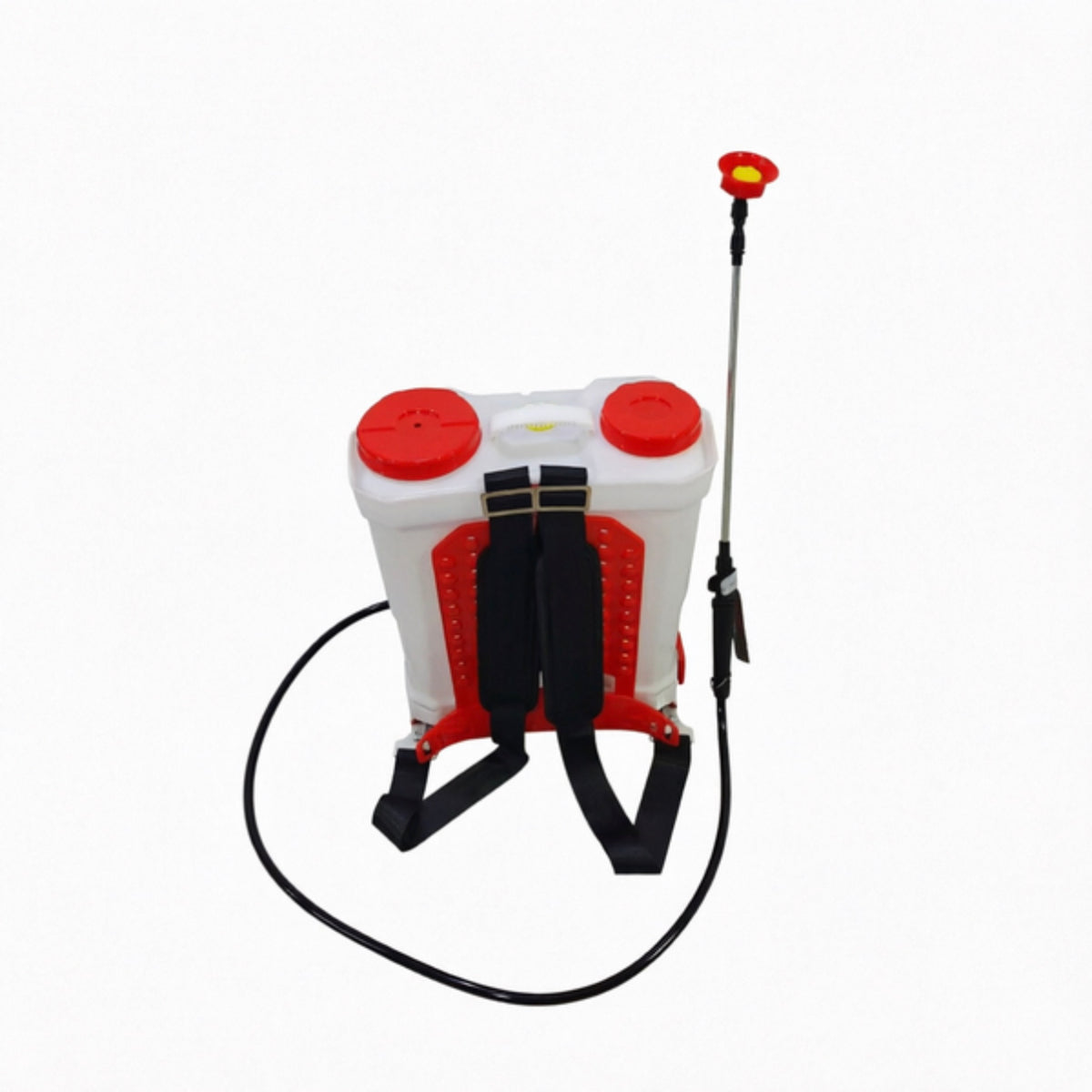 LM045319 BATTERY LIQUID SPRAYER Capacity: 18L Gross Weight: 6.5kgs Battery: 12V 8AH-12V 12AH Pressure: 0.15-0.5Mpa FLOW: 3.1LPM Packing: 38x19.5x54cm 1pc BATTERY LIQUID SPRAYER SPRAYERS